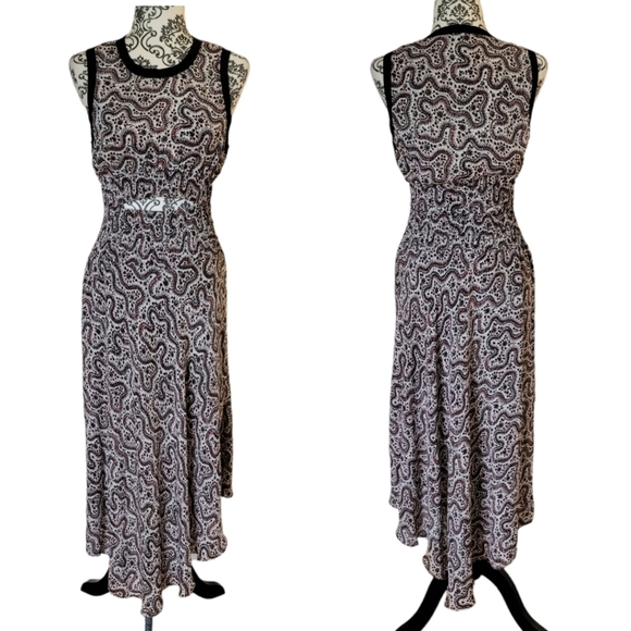 A.L.C. Sandra Silk Cutout Midi Dress Size 6 - Picture 2 of 16